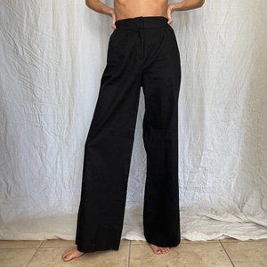 Wide Leg Linen Pants